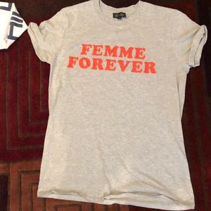 Topshop feminist T-shirt